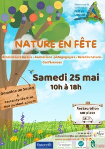 Affiche du forum Nature en fête à Fontenay-les-Briis le 25 mai 2024