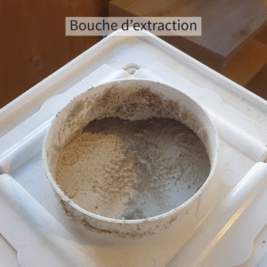 Bouche d'extraction