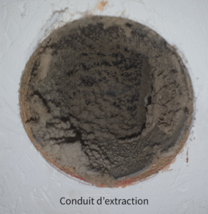 Conduit d'extraction