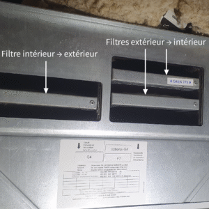 Filtres VMC double flux