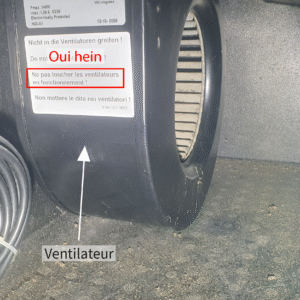 Ventilation VMC double flux