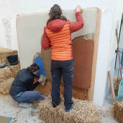 Enduits terre PNRVF Aurélie Massé Matières Vivantes